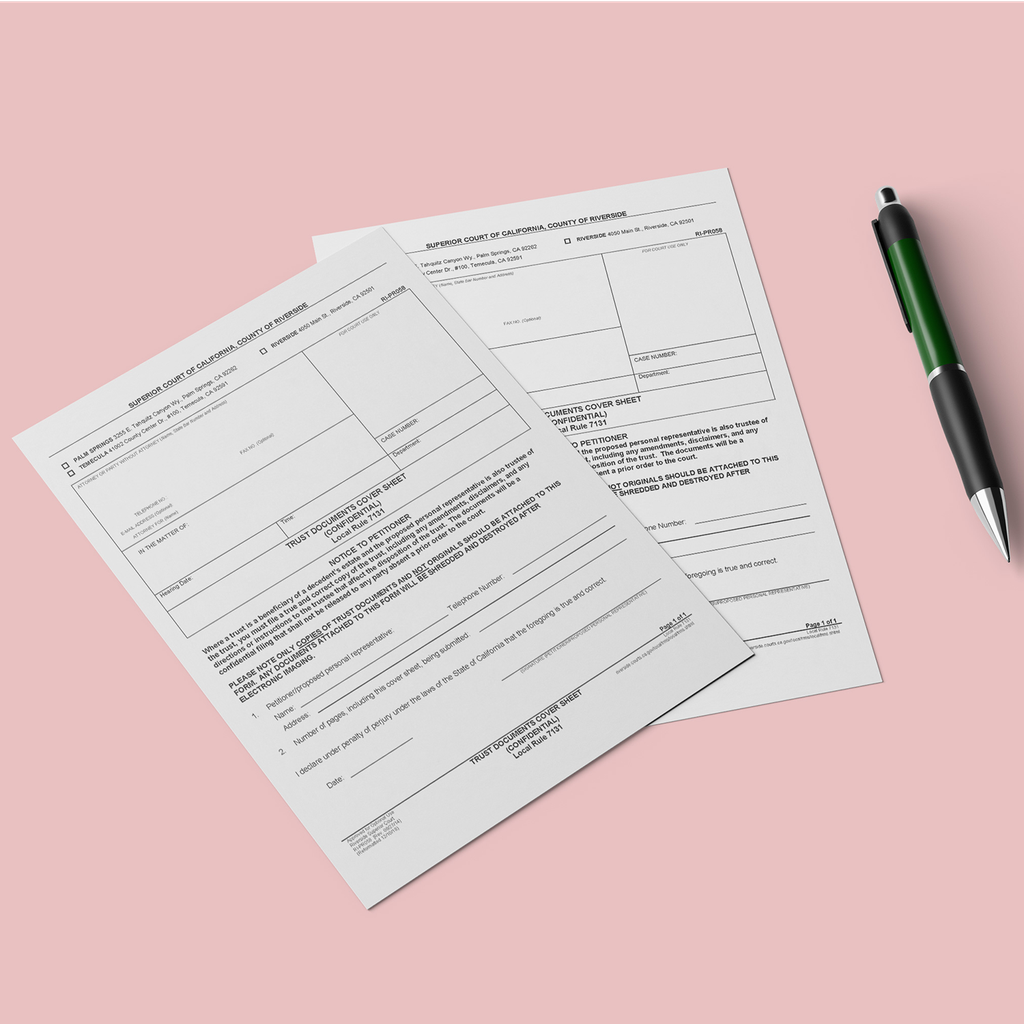 Notice of Trustee Sale - Hemet, CA